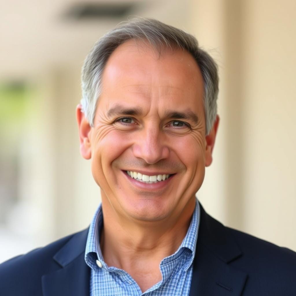 Padre compartiendo opinión sobre el curso de inglés en Sacramento para su hija